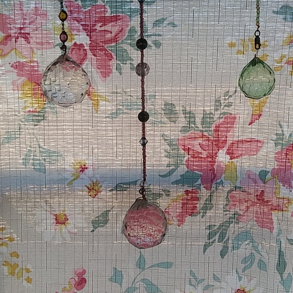 Hanging Rainbow Crystals